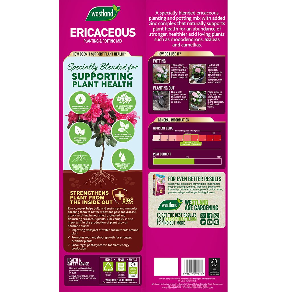 Ericaceous Planting & Potting Mix