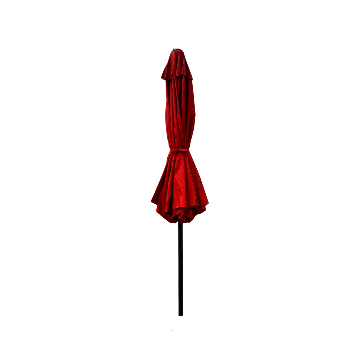 2.7m Aluminium Parasol with Tilt & Crank In Red