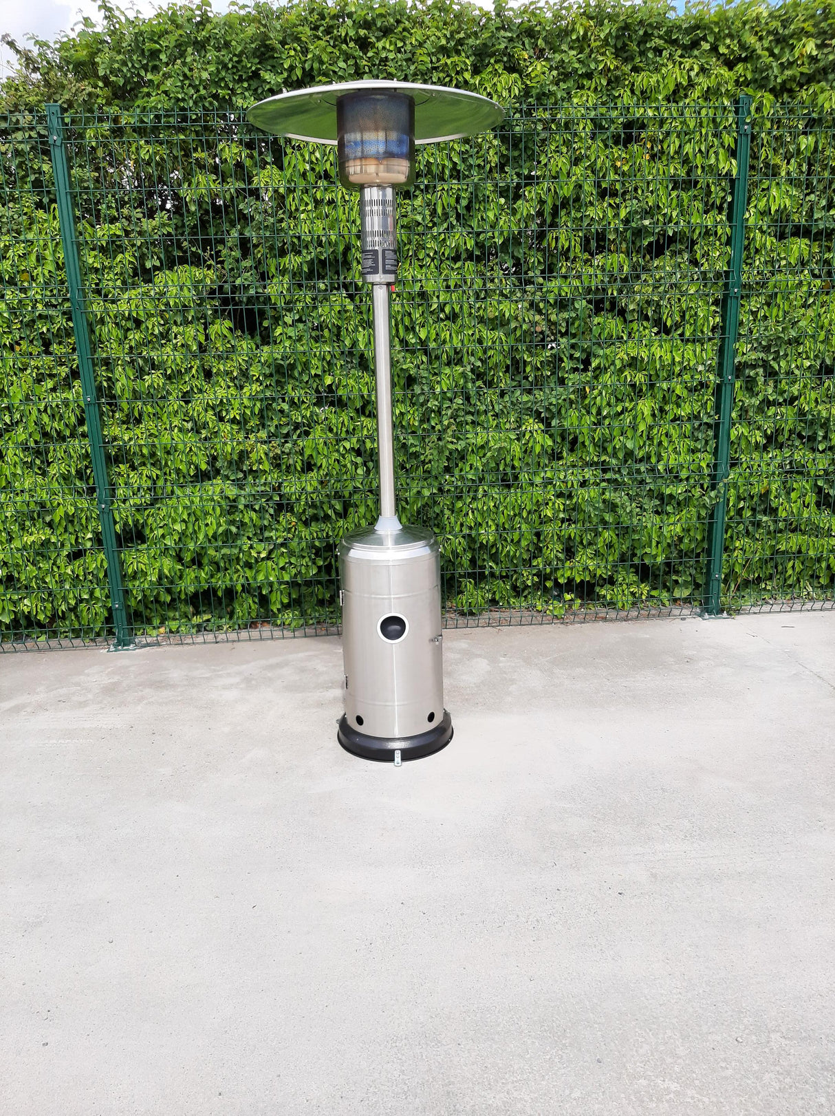 Stainless Steel Mushroom Top Gas Patio Heater