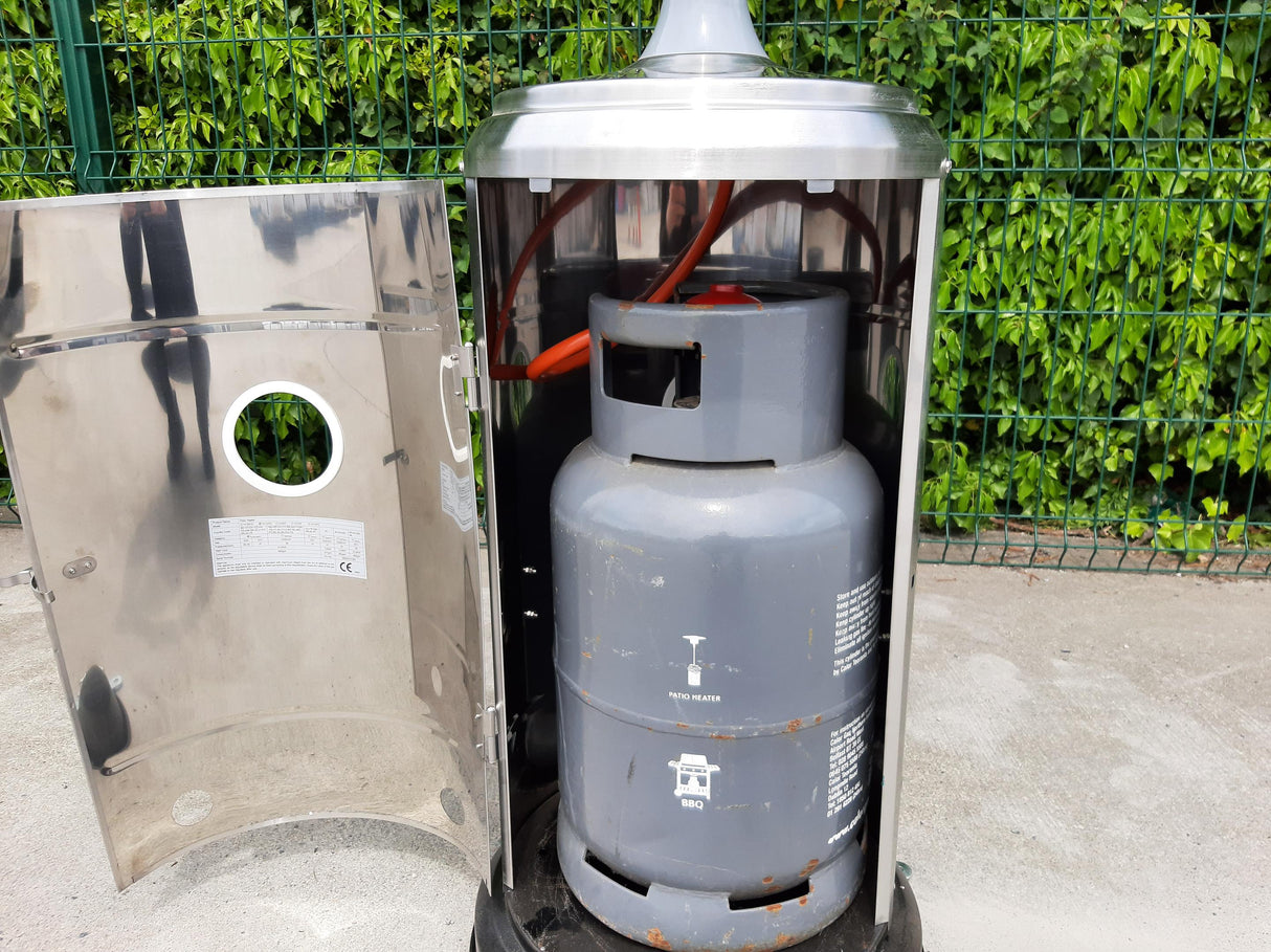 Stainless Steel Mushroom Top Gas Patio Heater