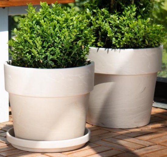Calima Pot - Granite 24cm x 22cm