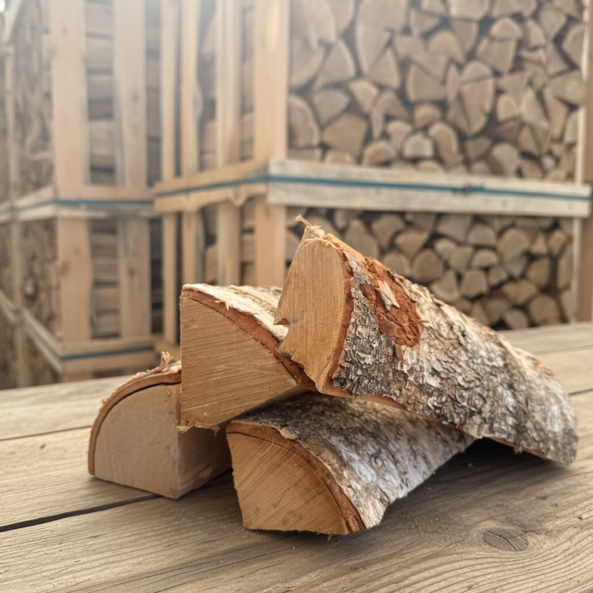 Lovely Logs Kiln Dried Birch Firewood - 25L Bags