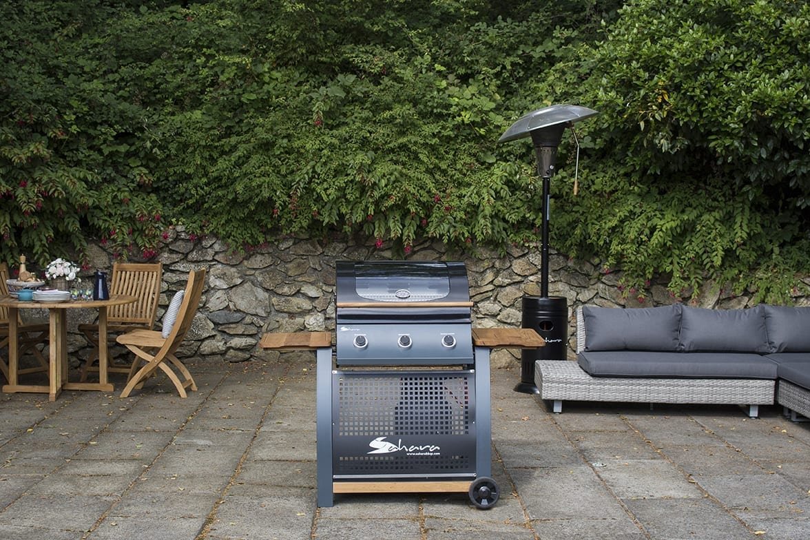 Sahara S350 3 Burner Gas BBQ