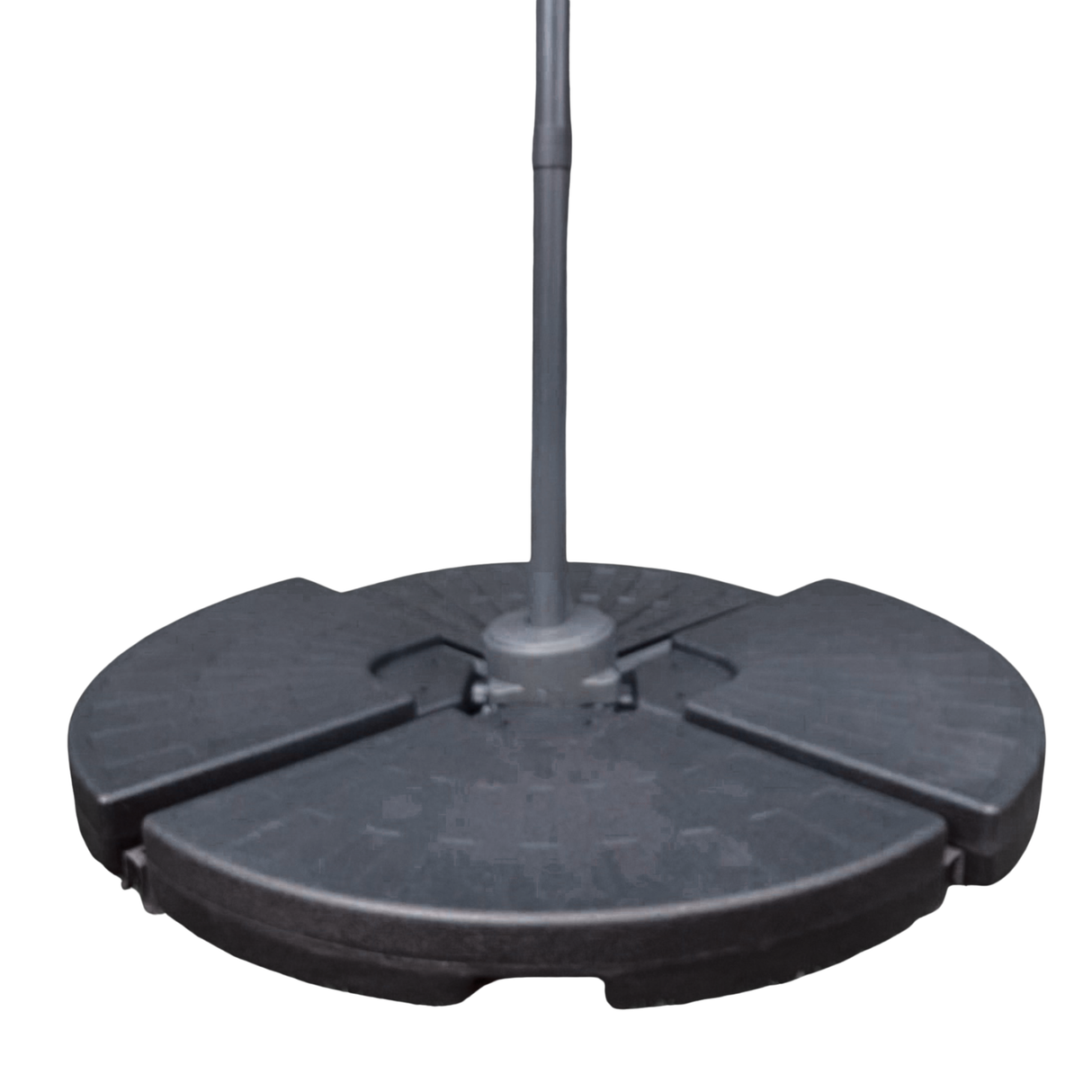 3m Deluxe Cantilever Parasol With Base in Green