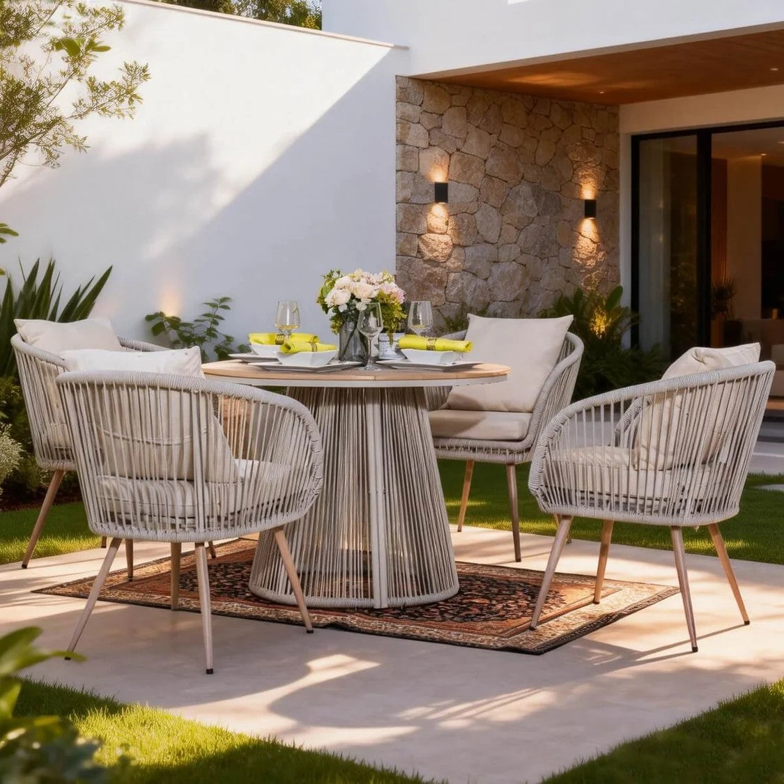 4 Seater Outdoor Dining Set