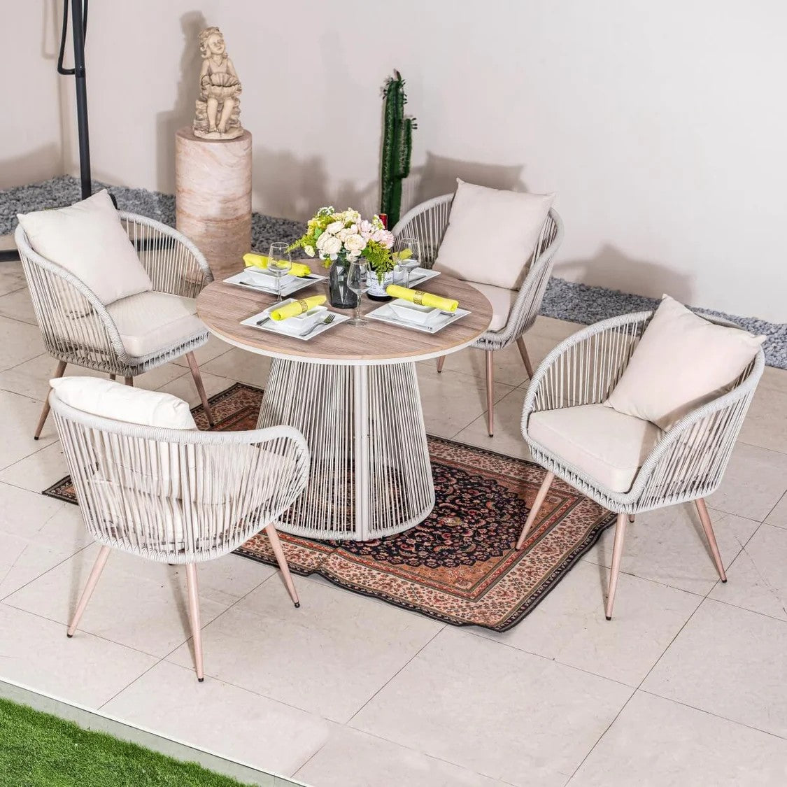 4 Seater Outdoor Dining Set
