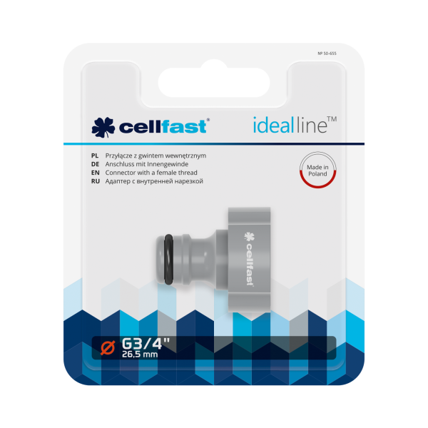 Cellfast Ideal Line Connector 3/4" Female Thread