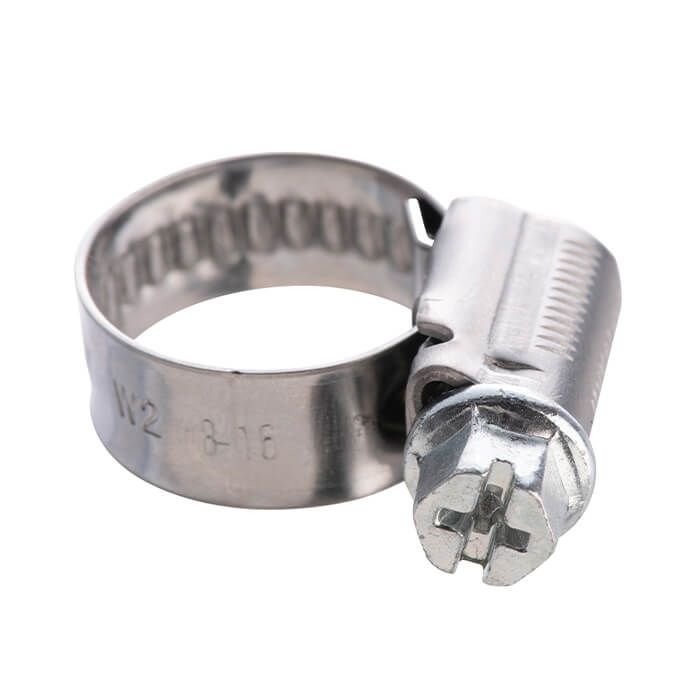 Worm Drive Clips (Jubilee) For 8mm Hose