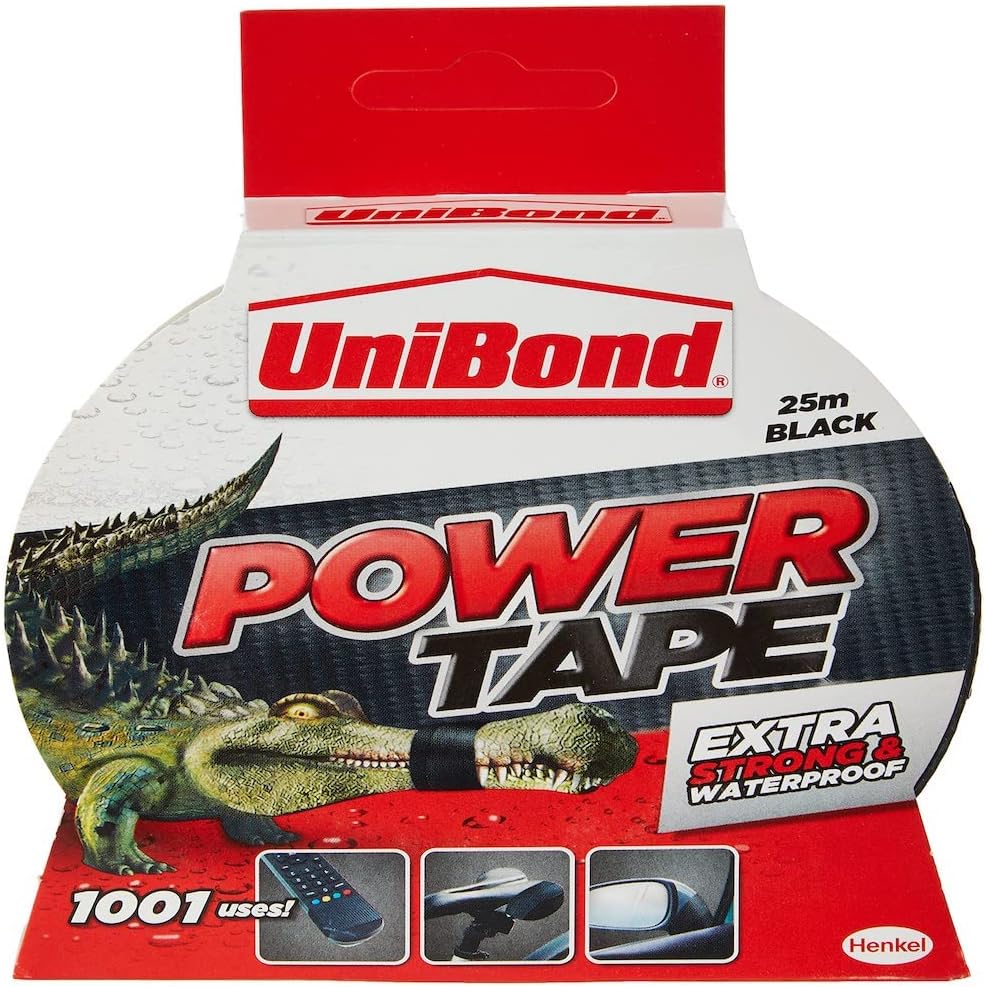Unibond Power Tape 25m Black