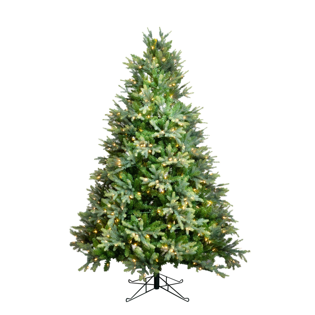 8ft Pre-Lit Artificial Christmas Tree - Grand Fir
