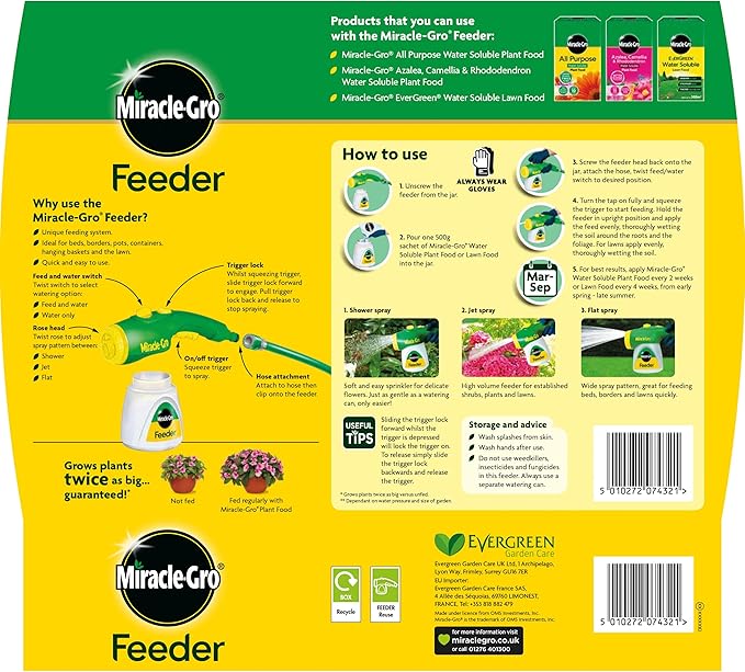 Miracle Gro Feeder