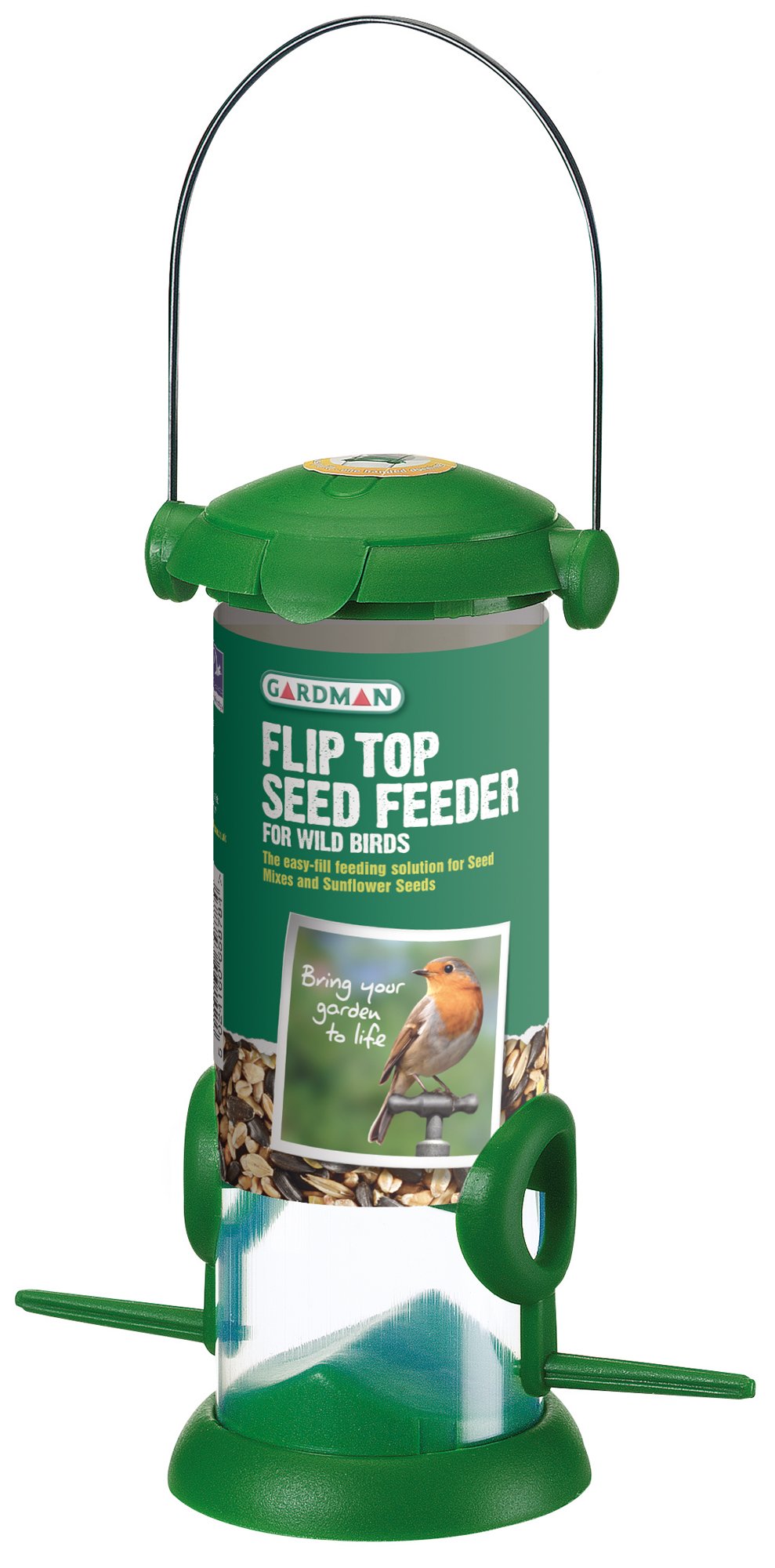 Gardman Flip Top Seed Feeder