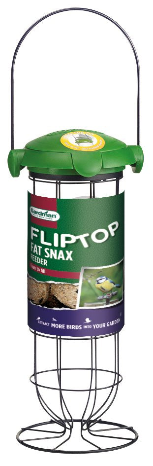 Gardman Flip Top Fat Snax Feeder