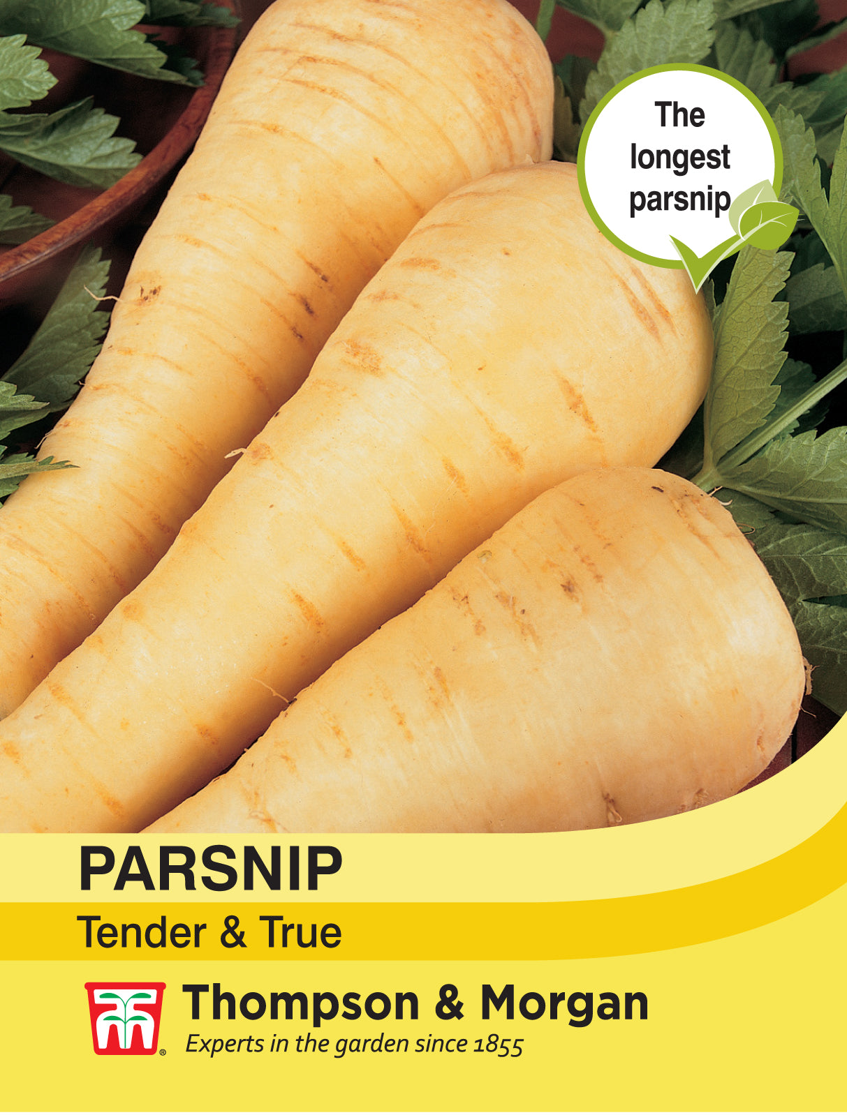Thompson & Morgan - Parsnip Tender and True Seeds