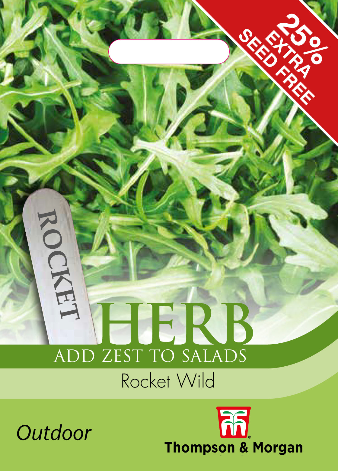 Thompson & Morgan - Herb Rocket Wild Seeds