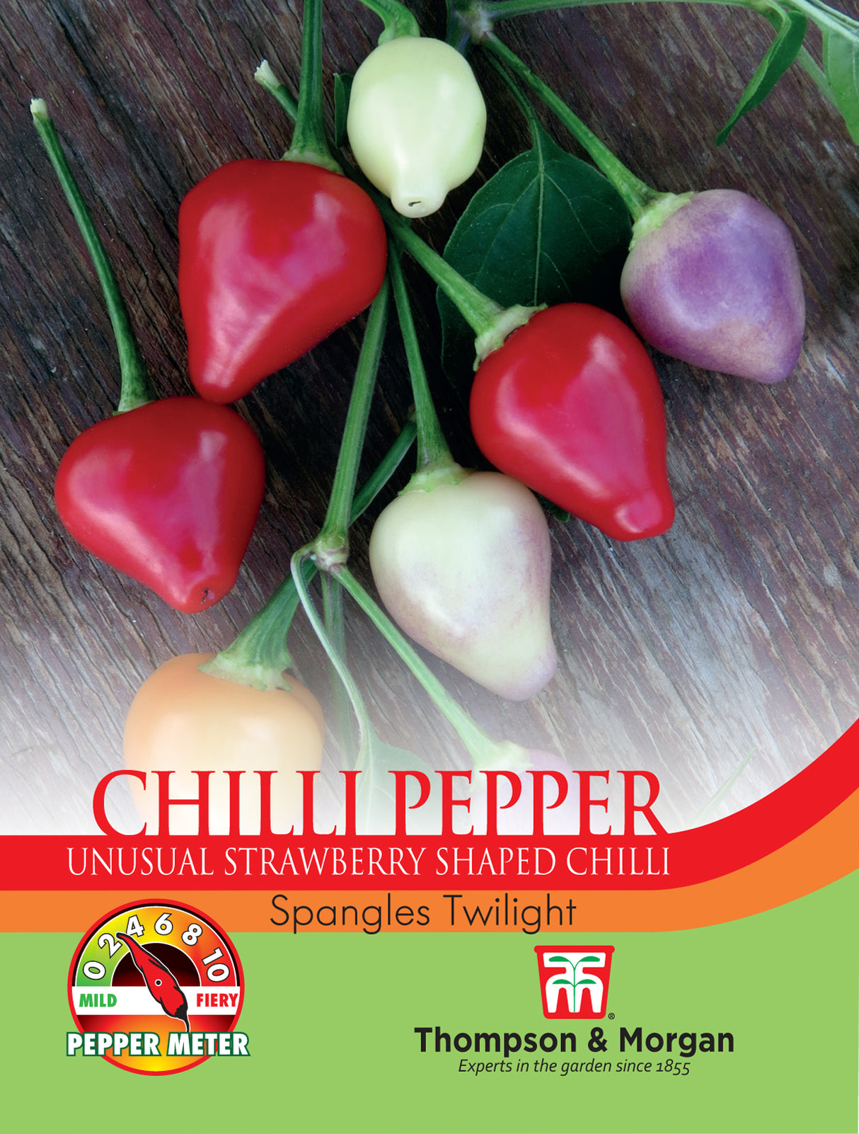 Thompson & Morgan - Pepper Chilli Spangles Twilight Seeds