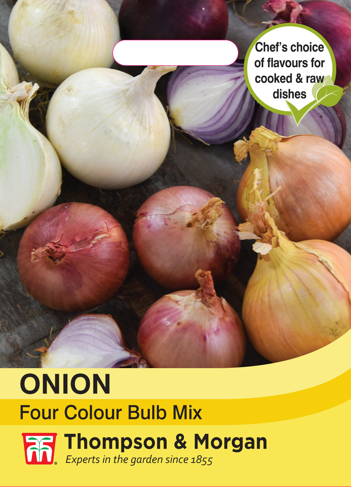 Thompson & Morgan - Onion Four Colour Bulb Mix Seeds