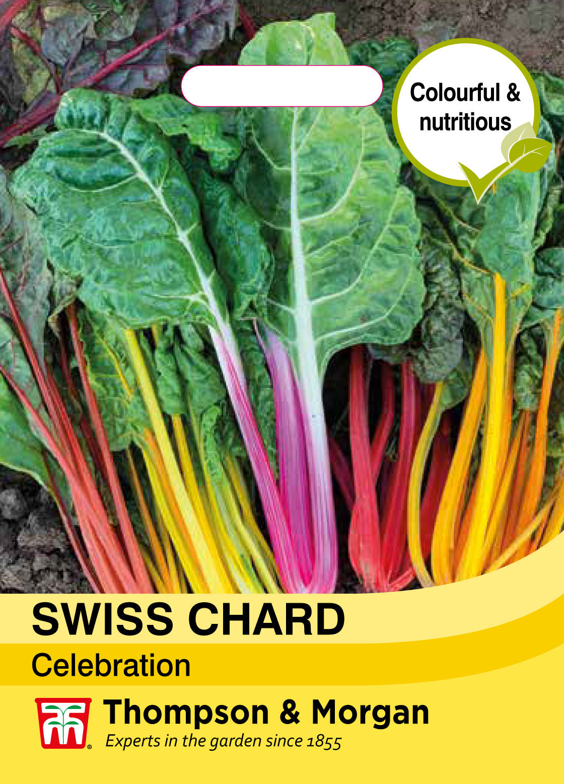 Thompson & Morgan - Swiss Chard Celebration Seeds