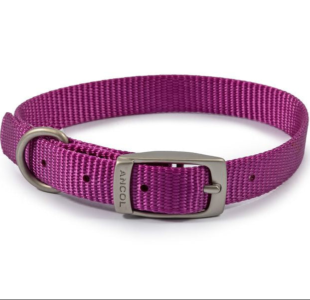 Viva Nylon Collar Purple 12" Size 1