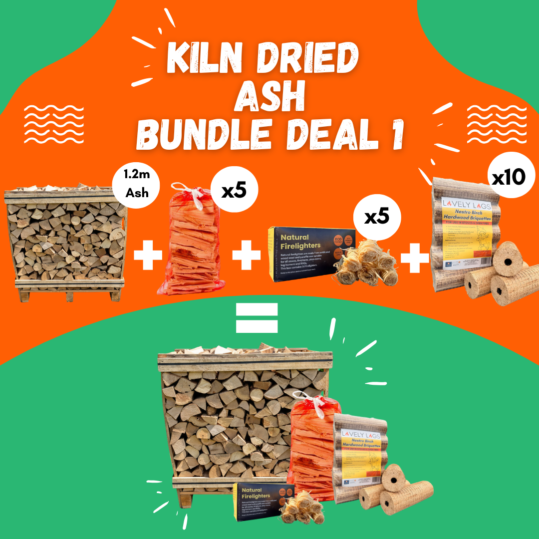 Kiln Dried Ash Firewood Bundle Deal 1