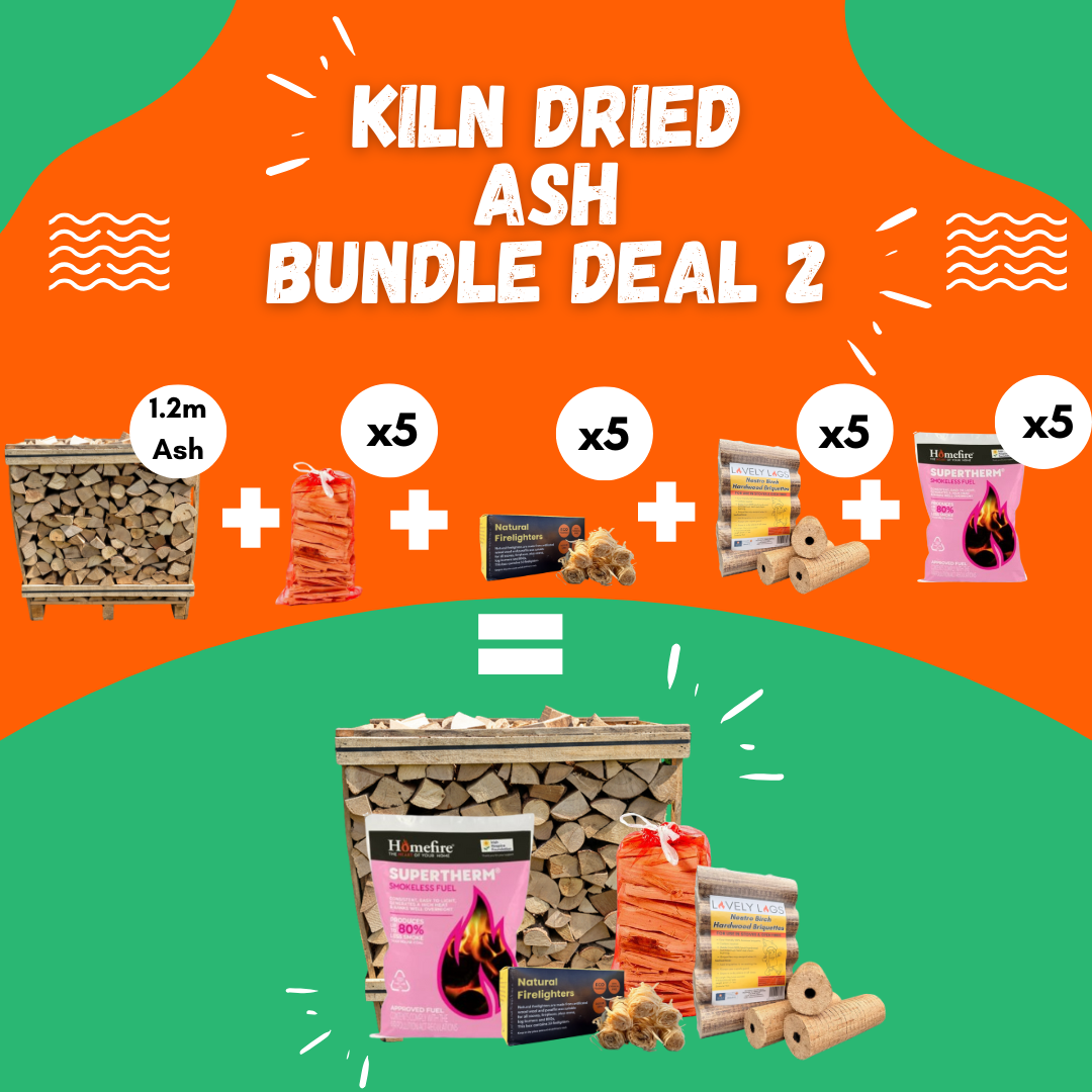 Kiln Dried Ash Firewood Bundle Deal 2