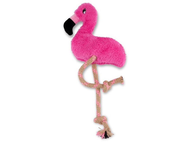 Beco Recycled Rough Tough Flamingo Toy -Medium