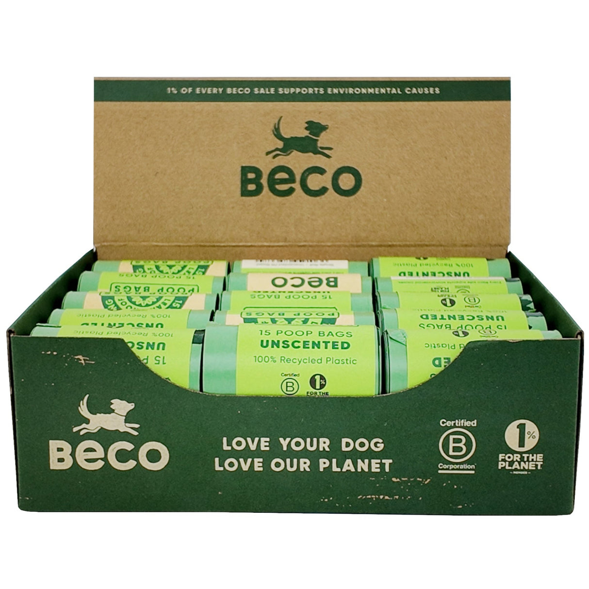 Beco Unscented Poop Bags x 15