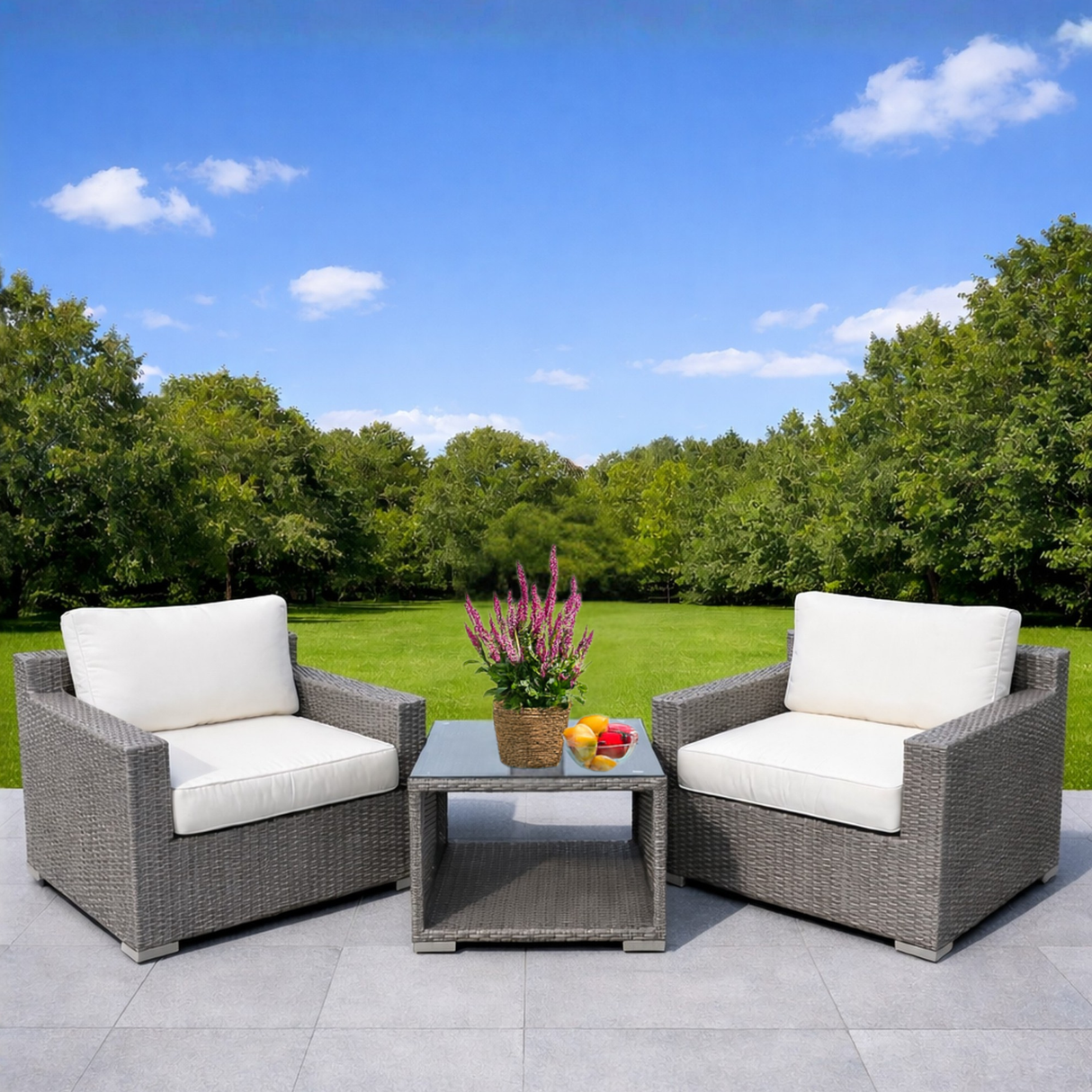 Blossom Deluxe 3 Piece Coffee Set