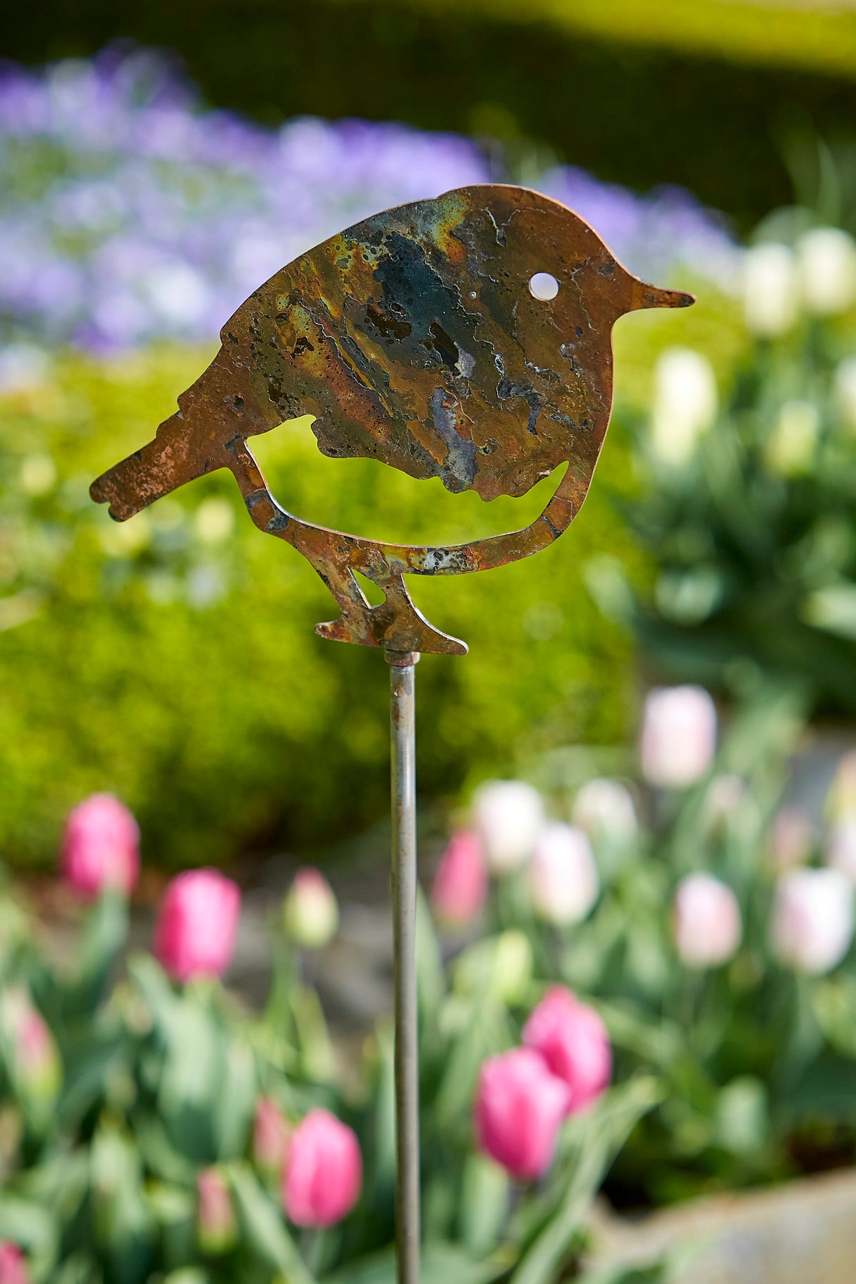 Tom Chambers Decorative Plant Stake - Rocking Robin