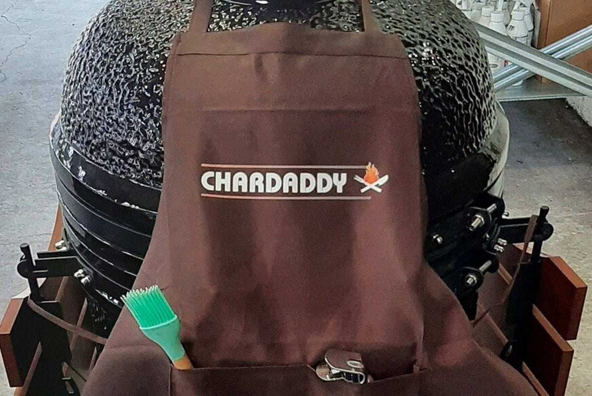 CharDaddy chefs hat and apron