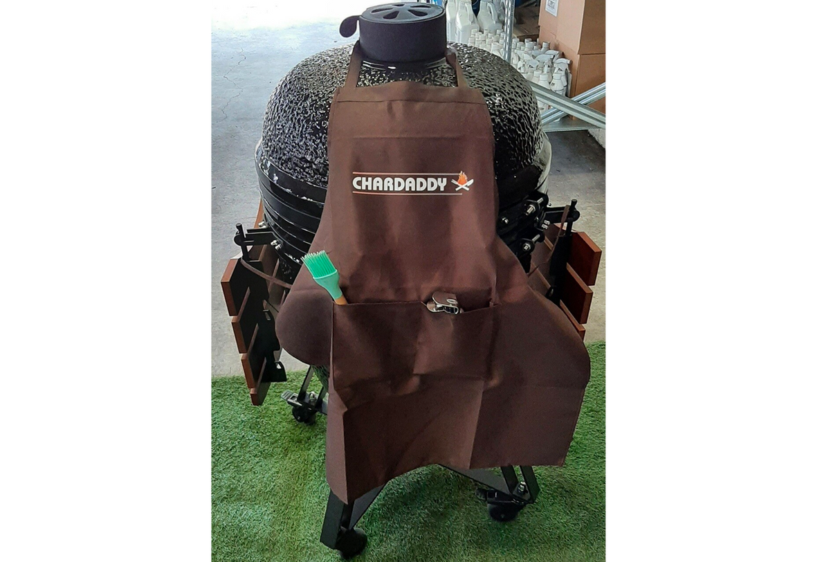 CharDaddy chefs hat and apron