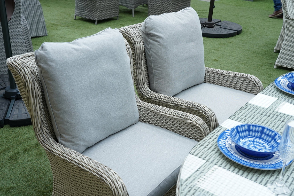 Delano 6 Seat Outdoor Dining Set