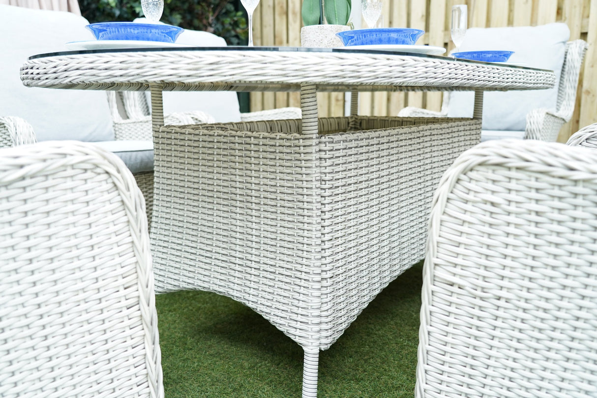 Delano 6 Seat Outdoor Dining Set