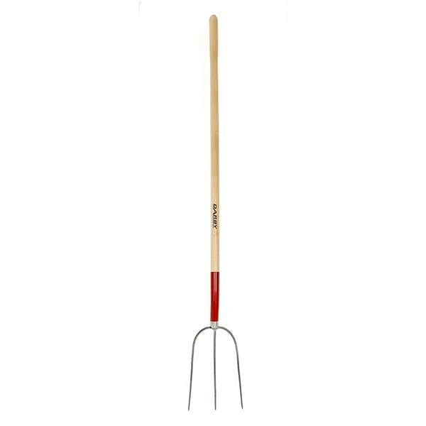 Darby 3 Tine Hay Fork With Long Handle