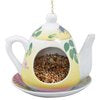 Esschert Teapot Feeder - Yellow