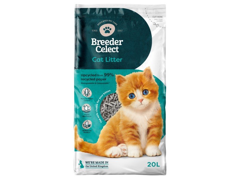 Breeder Celect Cat Litter 20L