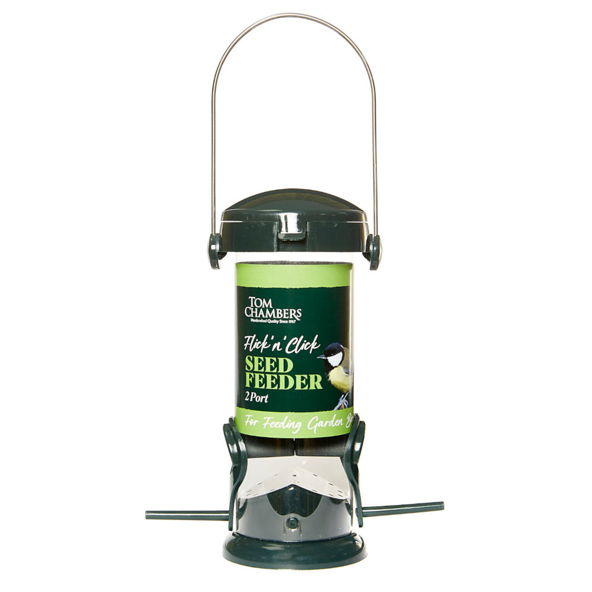 Tom Chambers Flick n Click Seed Feeder