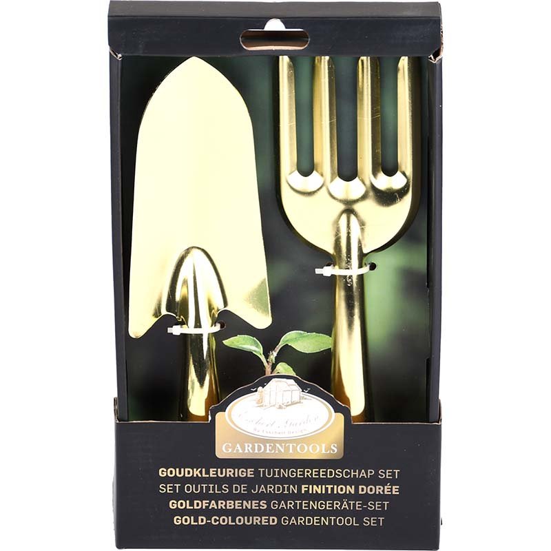 Esschert Design Golden Tool Set