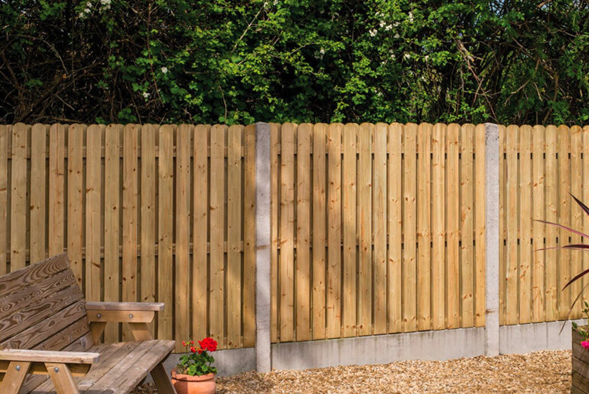Hit & Miss Cottage Premier Fence Panel 1.8m x 1.2m