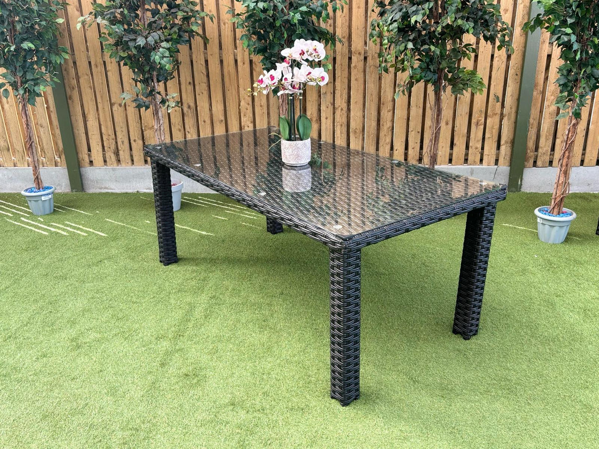 Sette Rattan Dining Set 7 Piece