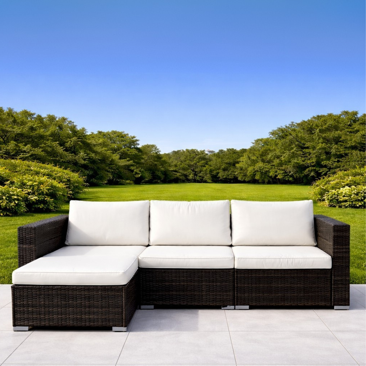 Miami Rattan Outdoor Sofa Set