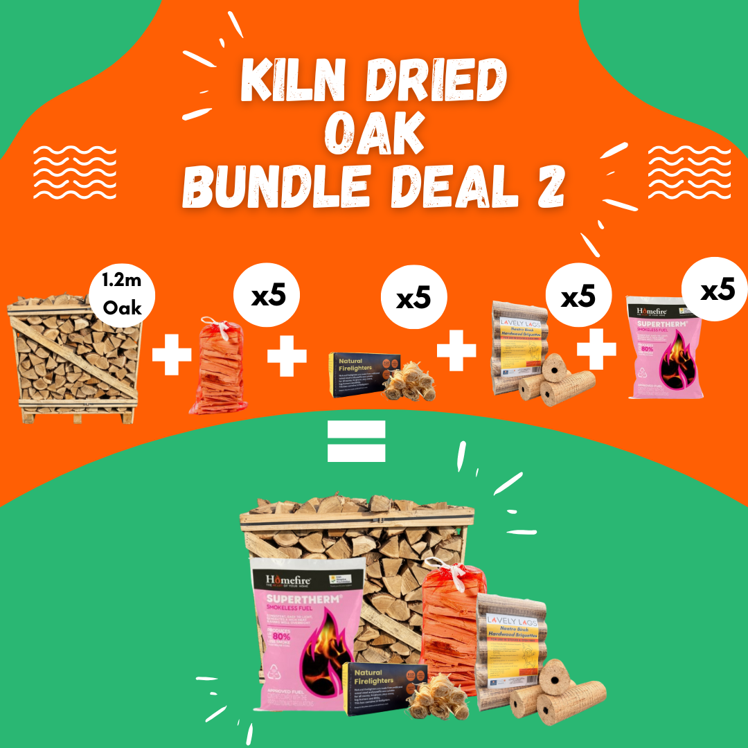 Kiln Dried Oak Firewood Bundle Deal 2