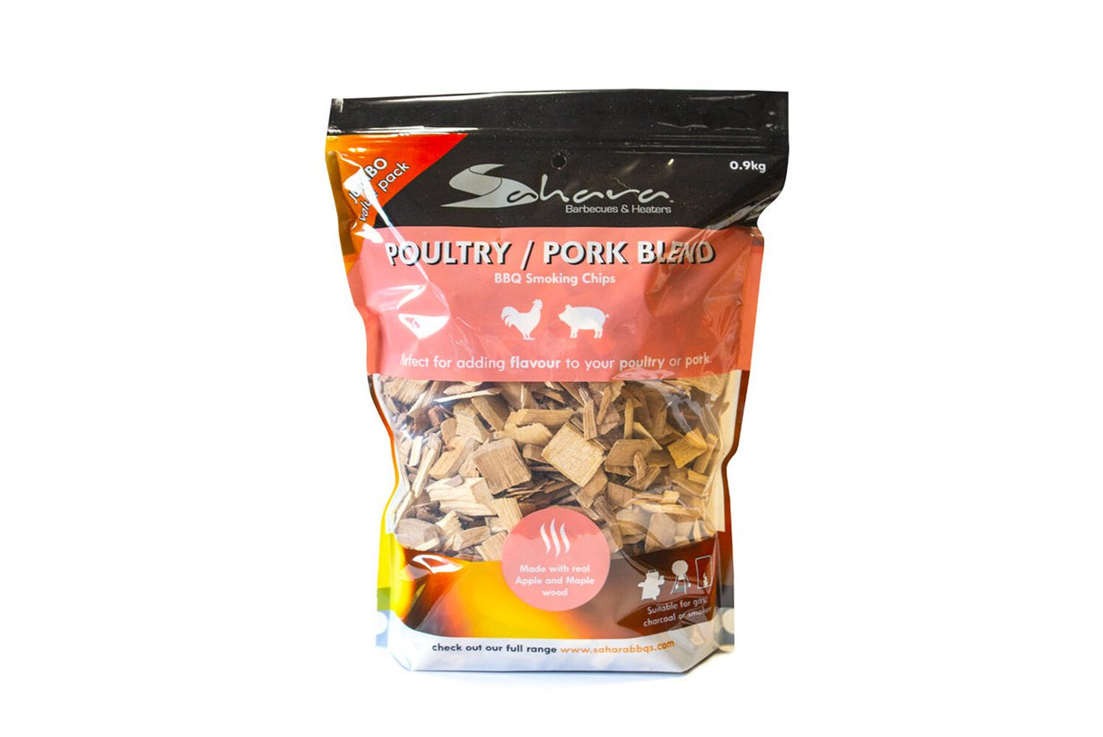 Premium Smoking Wood Chips - Poultry & Pork Blend