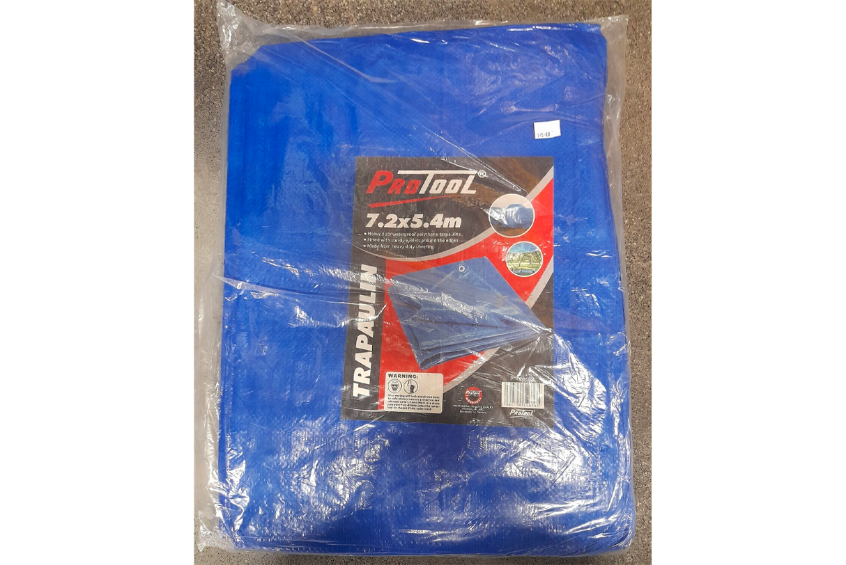 Protool Heavy Duty Tarpaulin 7.2m x 5.4m
