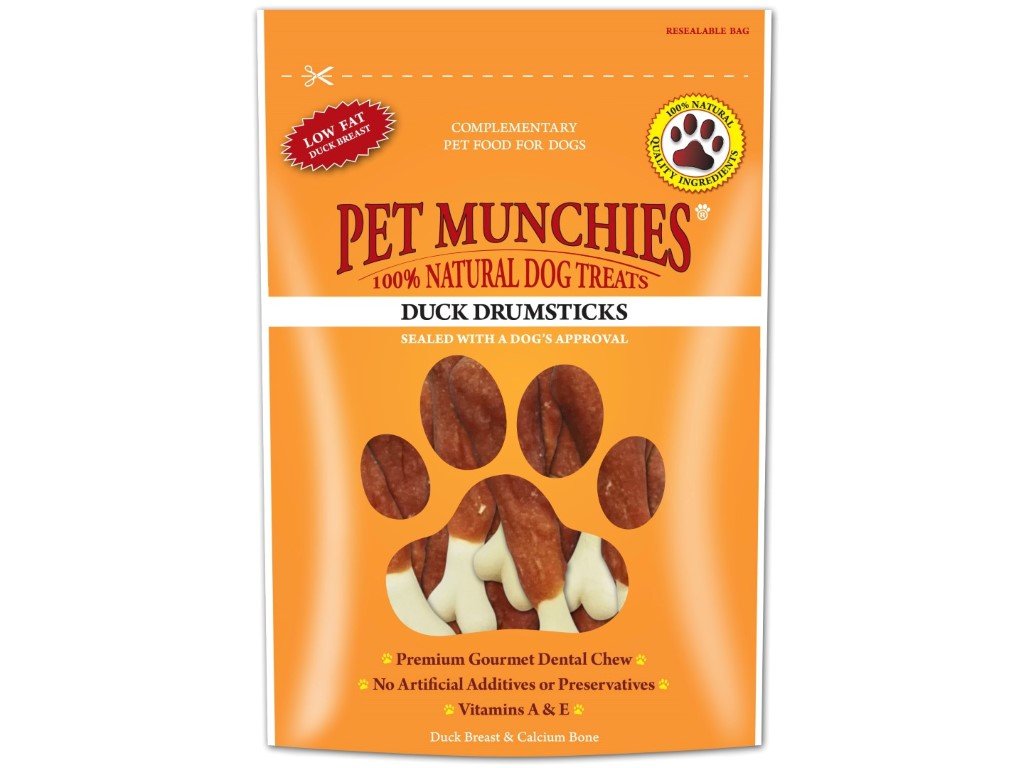 Pet Munchies - Duck Drumsticks 100g