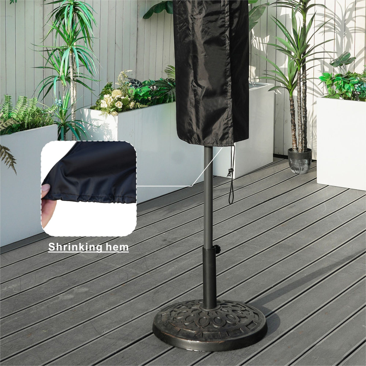 Parasol Cover - Black