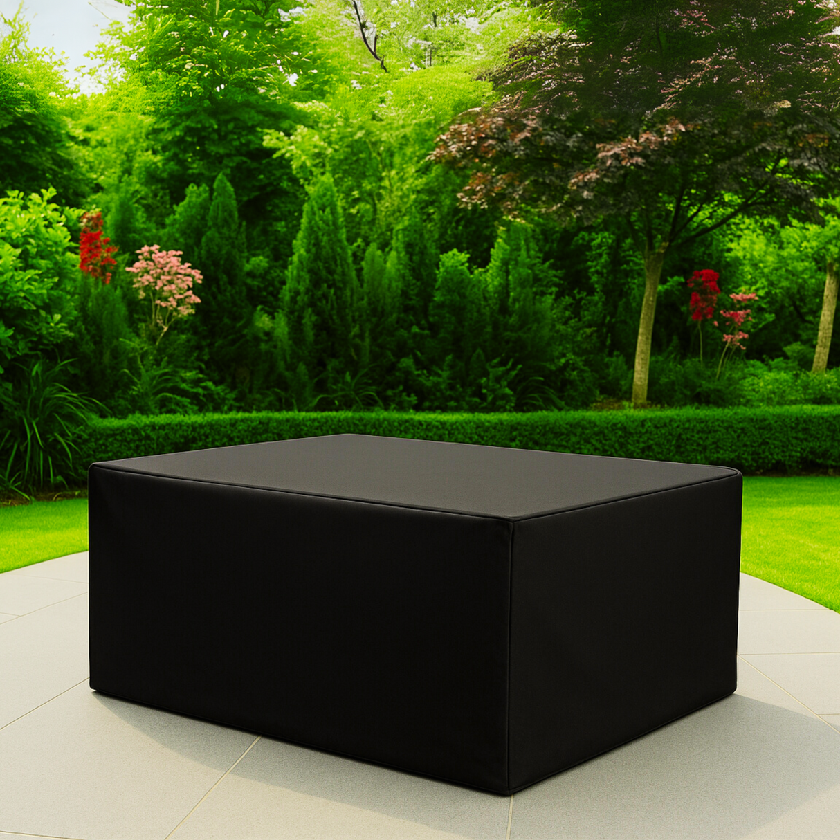 Rain Cover For 11 Piece Rattan Cube Dining Set