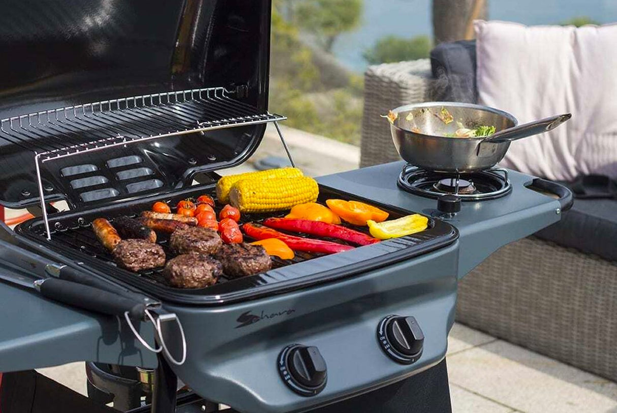 Sahara Rapid Assembly Plus 2 Burner Gas BBQ