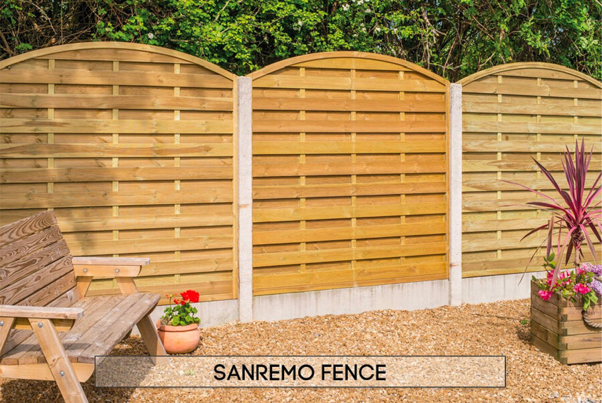 San Remo Fence Panel 1.8m x 1.8m
