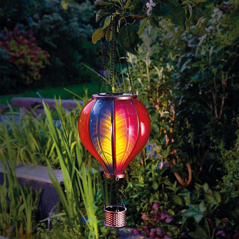 Smart Solar Rainbow Flaming Balloon XL